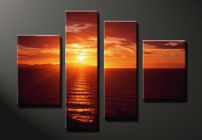 Dafen Oil Painting on canvas seascape painting -set647